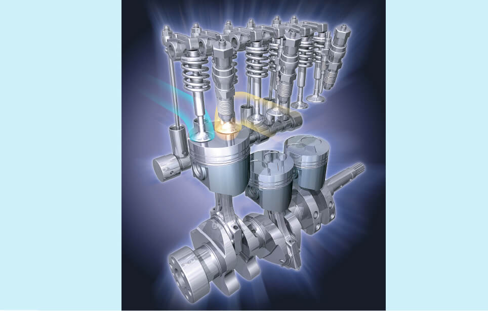 高出力&クリーンエンジン