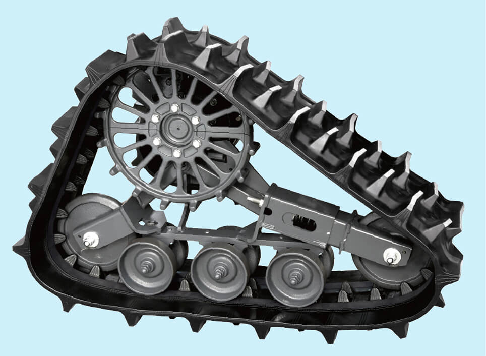 走行時の振動・騒音を大幅に低減