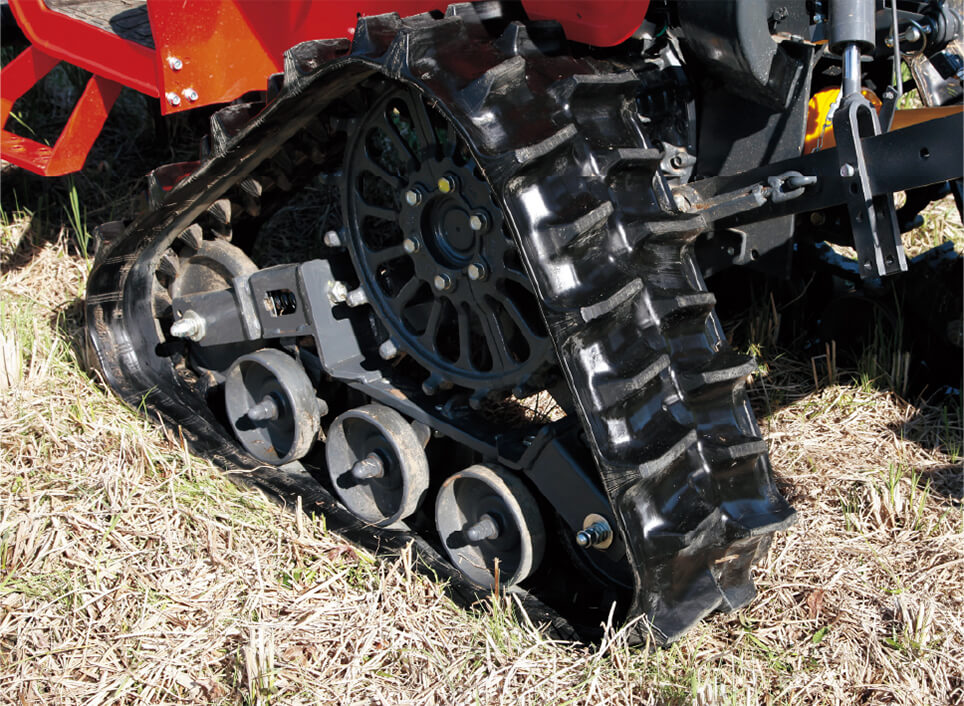 土にやさしい低踏圧