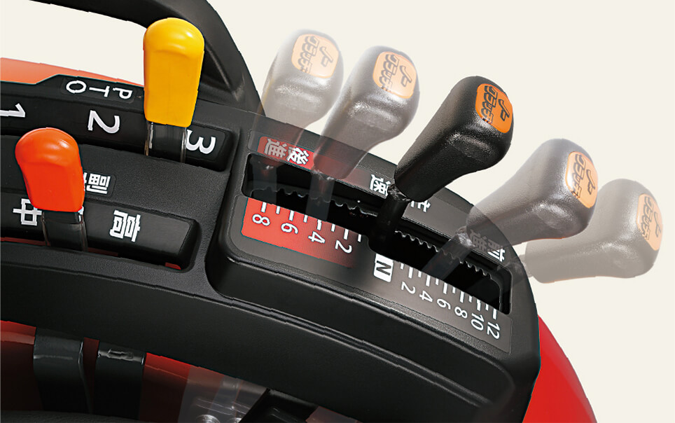 ノッチ付グライドシフト （T仕様）