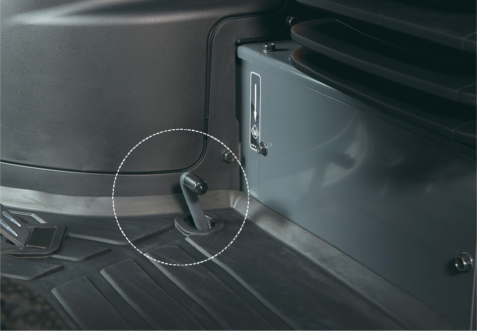 後輪デフロック