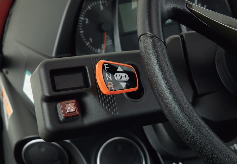 電気切替え式電子油圧シャトル