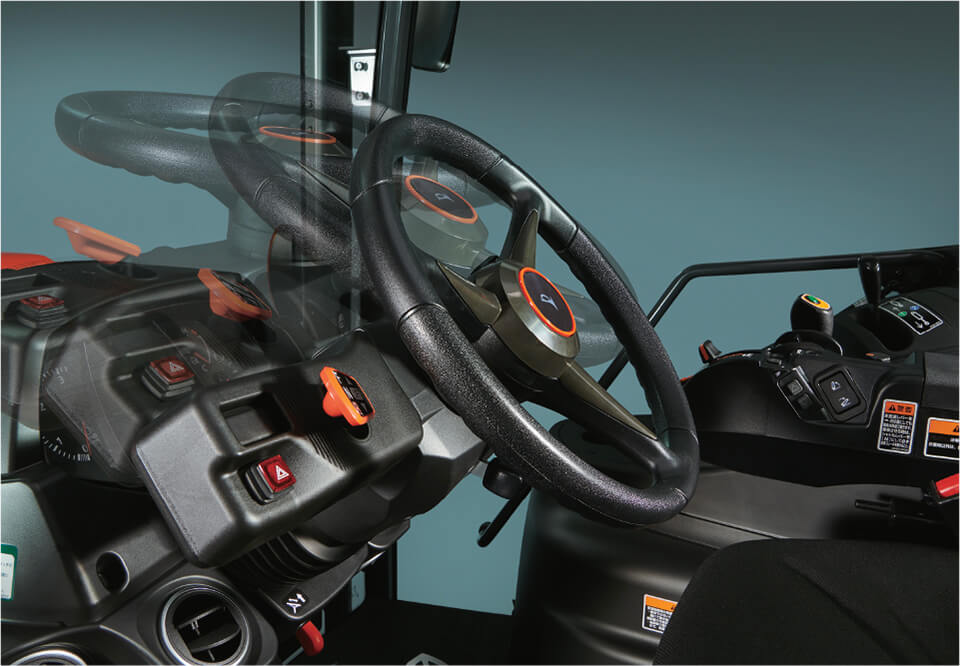 チルト・テレスコハンドル