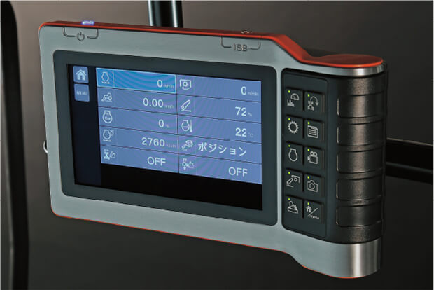 タッチパネル式サブモニタ(別売オプション)