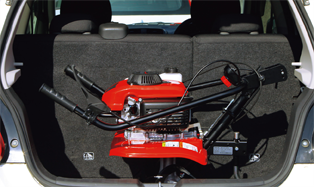 高さ3段階調節のハンドル