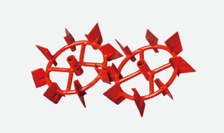 培土けん引車輪