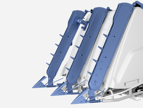 刈取部左サイドミラー