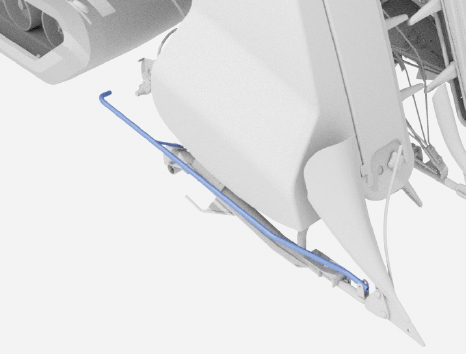 ナローガイド右［3599 4521 000］（V435Aのみ）