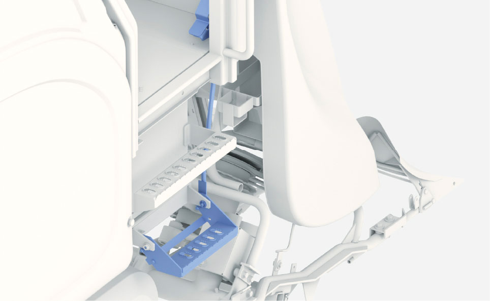 乗降ステップ格納キット