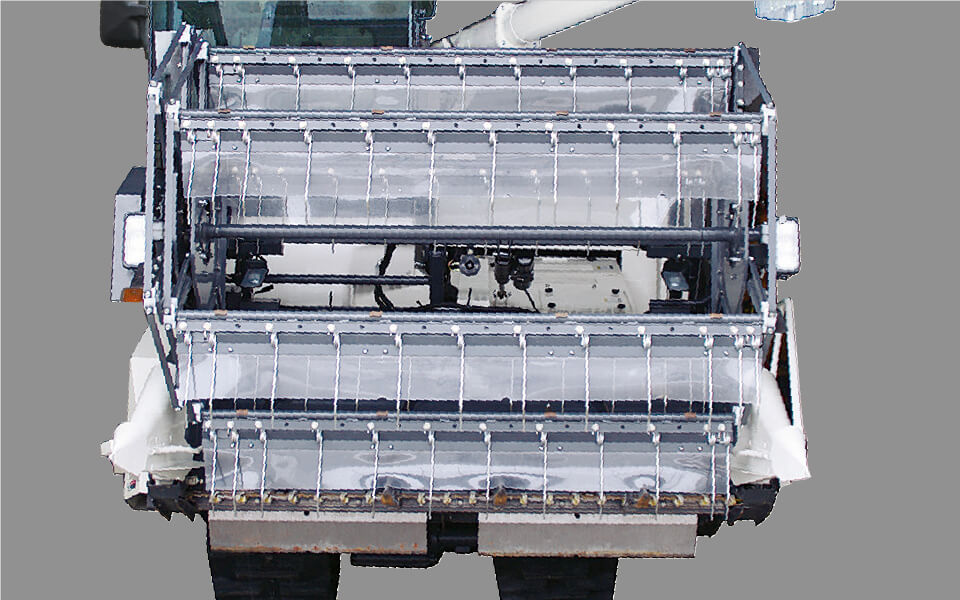 ビーンスラット(大豆・小径大豆向け)標準仕様：[K-VCH65SLAT]<br>W仕様：[K-VCH75WSLAT]