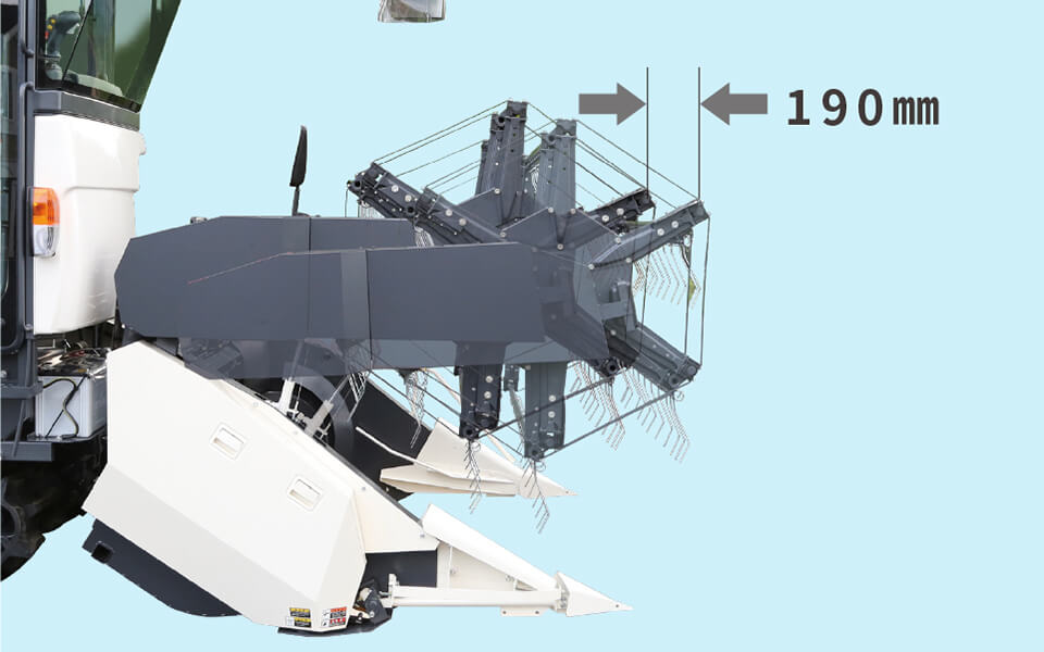 リール前後スイッチ