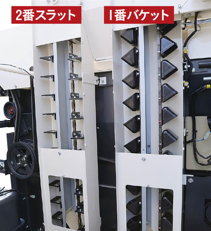 コンベア揚こく方式