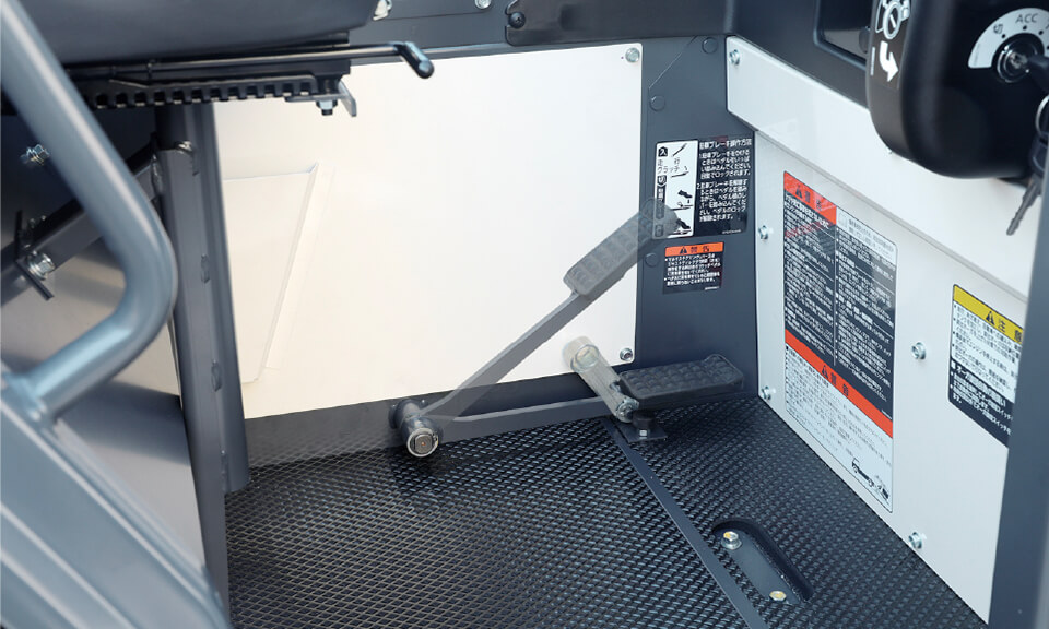 簡単操作駐車ブレーキ