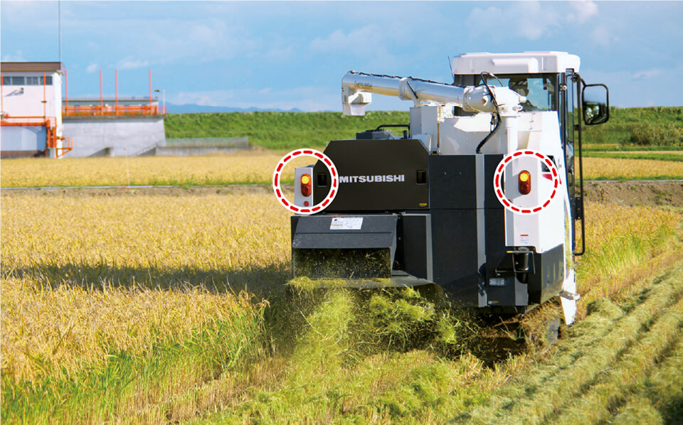 こく粒満杯予告シグナル