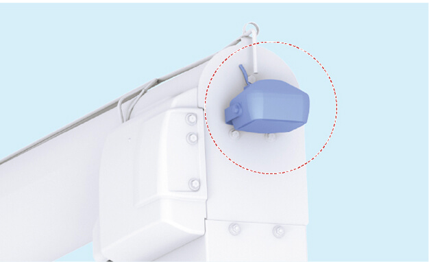 オーガ先端作業灯