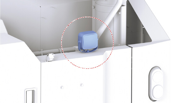 機体後方作業灯