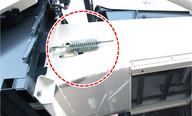 ④フィーダチェン自動テンション